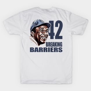 Breaking Barriers: Celebrating Jackie Robinson's Legacy T-Shirt